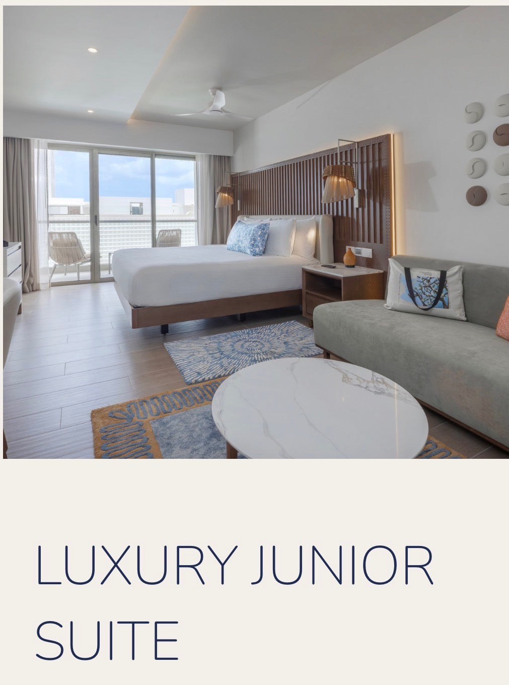 Double Occupancy Junior Suite -Initial Deposit Payment DUE Sept 15th